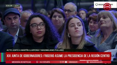Frigerio asumi&oacute; la presidencia de la Regi&oacute;n Centro